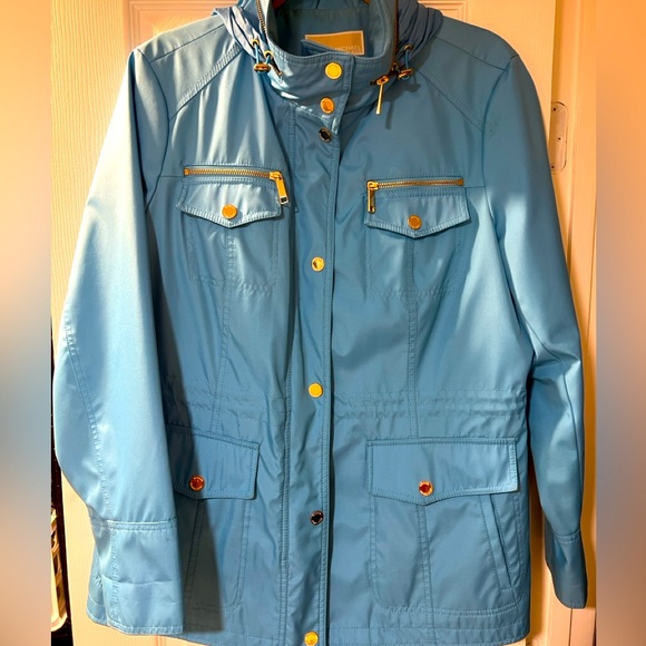 Michael Kors Rain Jacket - Size Large - Picture 1 of 3